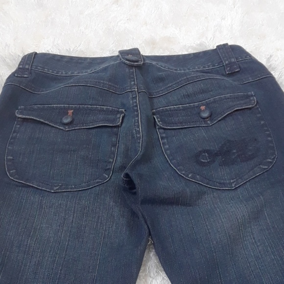 Armani Exchange cropped denim jean size 2 - Picture 3 of 5